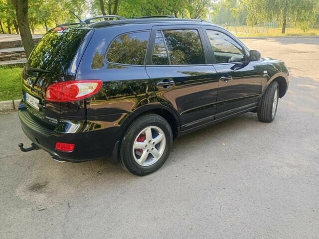 Черный Хендай Санта Фе, объемом двигателя 2.7 л и пробегом 250 тыс. км за 8500 $, фото 3 на Automoto.ua