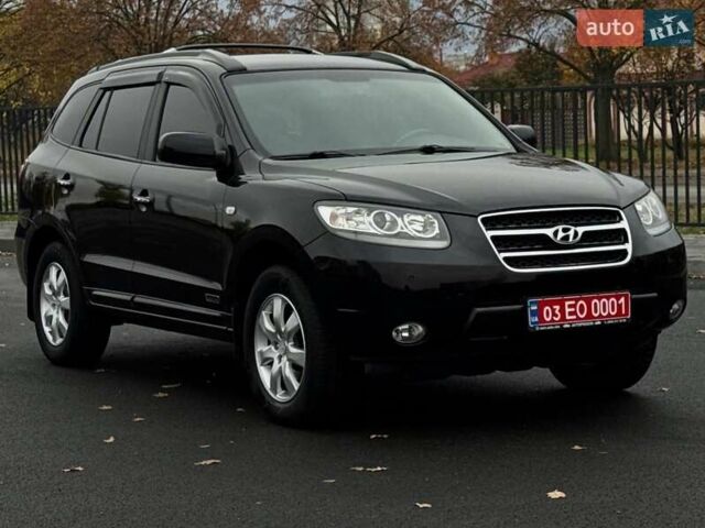 Черный Хендай Санта Фе, объемом двигателя 2.2 л и пробегом 248 тыс. км за 9900 $, фото 6 на Automoto.ua