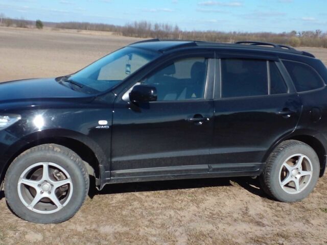 Черный Хендай Санта Фе, объемом двигателя 2.7 л и пробегом 248 тыс. км за 7300 $, фото 3 на Automoto.ua