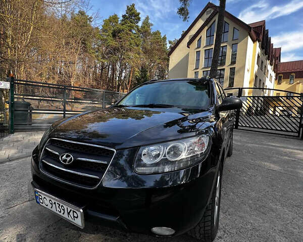 Черный Хендай Санта Фе, объемом двигателя 2.2 л и пробегом 223 тыс. км за 9650 $, фото 1 на Automoto.ua