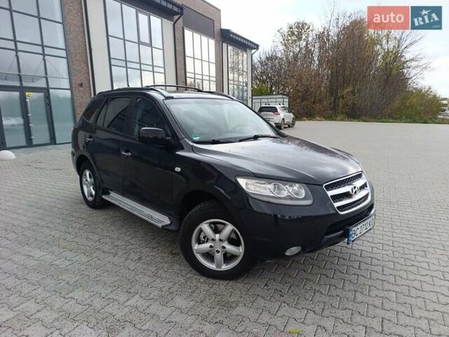 Черный Хендай Санта Фе, объемом двигателя 2.19 л и пробегом 254 тыс. км за 8000 $, фото 5 на Automoto.ua