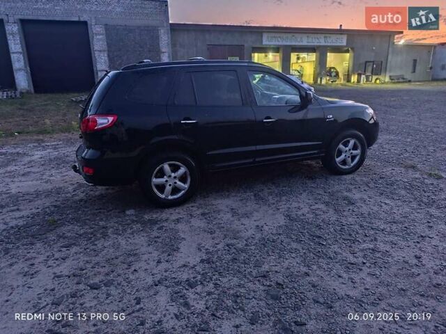 Черный Хендай Санта Фе, объемом двигателя 2.2 л и пробегом 267 тыс. км за 8700 $, фото 7 на Automoto.ua