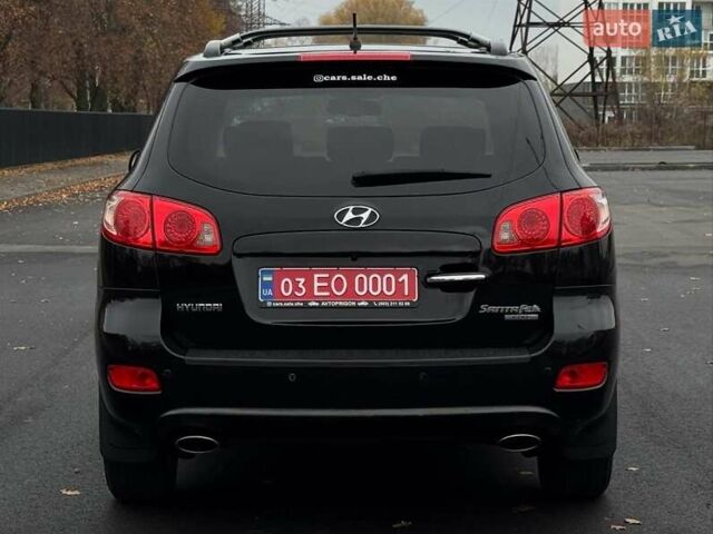 Черный Хендай Санта Фе, объемом двигателя 2.2 л и пробегом 248 тыс. км за 9900 $, фото 3 на Automoto.ua