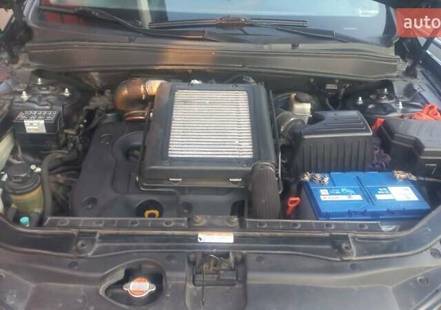 Черный Хендай Санта Фе, объемом двигателя 2.2 л и пробегом 254 тыс. км за 10700 $, фото 13 на Automoto.ua