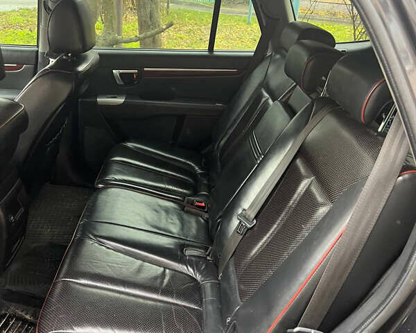 Черный Хендай Санта Фе, объемом двигателя 2.2 л и пробегом 347 тыс. км за 6500 $, фото 7 на Automoto.ua