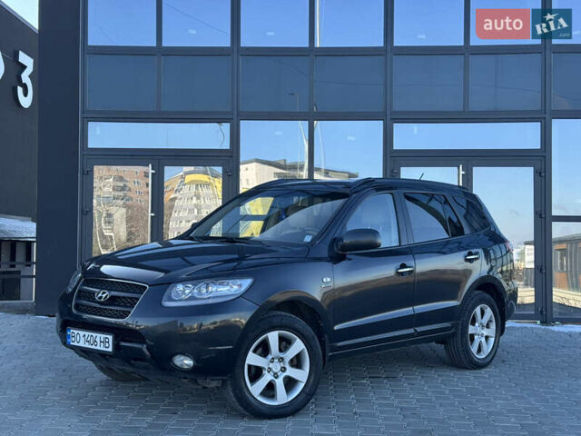 Черный Хендай Санта Фе, объемом двигателя 2.19 л и пробегом 222 тыс. км за 7999 $, фото 3 на Automoto.ua