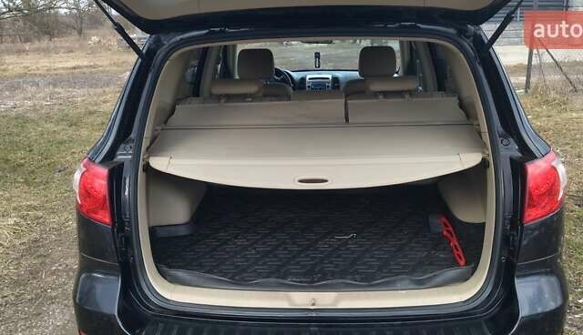 Черный Хендай Санта Фе, объемом двигателя 2.19 л и пробегом 240 тыс. км за 8300 $, фото 4 на Automoto.ua