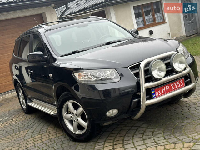 Черный Хендай Санта Фе, объемом двигателя 2.2 л и пробегом 243 тыс. км за 8999 $, фото 1 на Automoto.ua