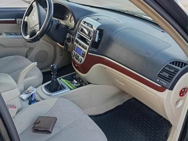 Черный Хендай Санта Фе, объемом двигателя 2.2 л и пробегом 227 тыс. км за 5300 $, фото 4 на Automoto.ua