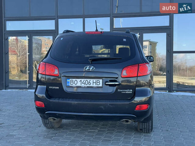 Черный Хендай Санта Фе, объемом двигателя 2.19 л и пробегом 222 тыс. км за 7999 $, фото 14 на Automoto.ua