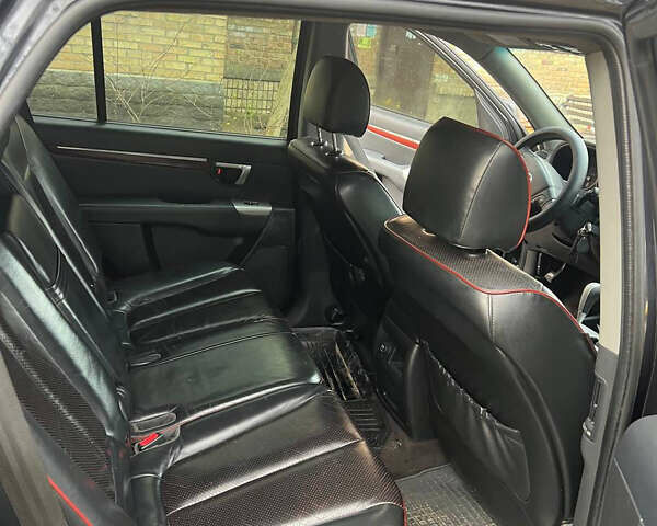 Черный Хендай Санта Фе, объемом двигателя 2.2 л и пробегом 347 тыс. км за 6500 $, фото 8 на Automoto.ua