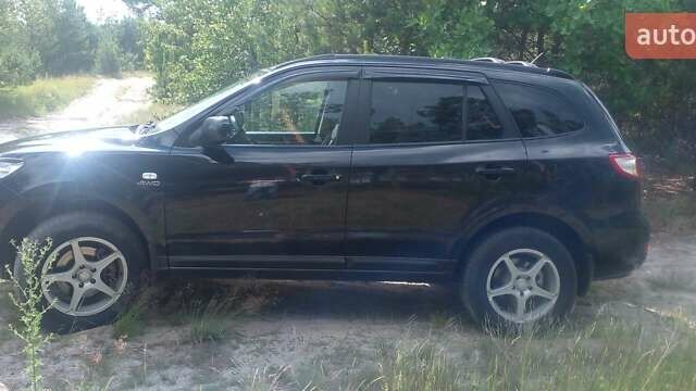 Черный Хендай Санта Фе, объемом двигателя 2.66 л и пробегом 245 тыс. км за 9000 $, фото 14 на Automoto.ua