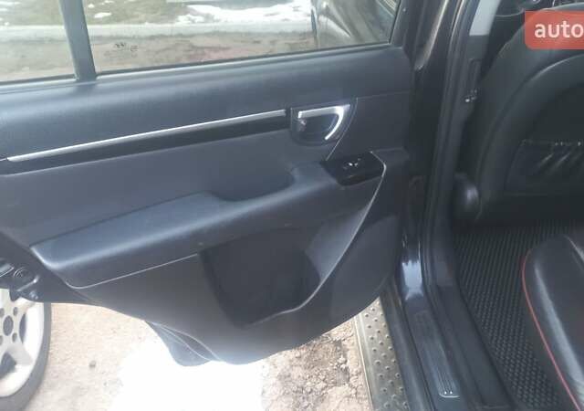 Черный Хендай Санта Фе, объемом двигателя 2.2 л и пробегом 254 тыс. км за 10700 $, фото 21 на Automoto.ua