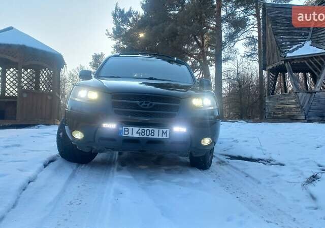 Черный Хендай Санта Фе, объемом двигателя 2.2 л и пробегом 254 тыс. км за 10700 $, фото 6 на Automoto.ua
