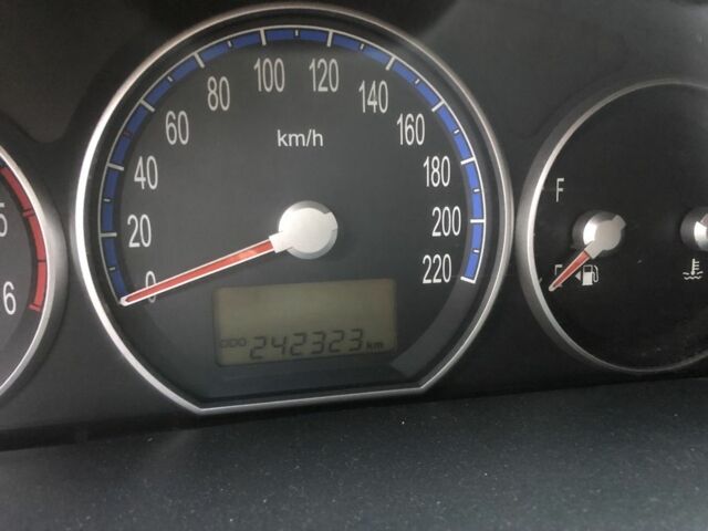 Черный Хендай Санта Фе, объемом двигателя 2.2 л и пробегом 242 тыс. км за 9600 $, фото 7 на Automoto.ua