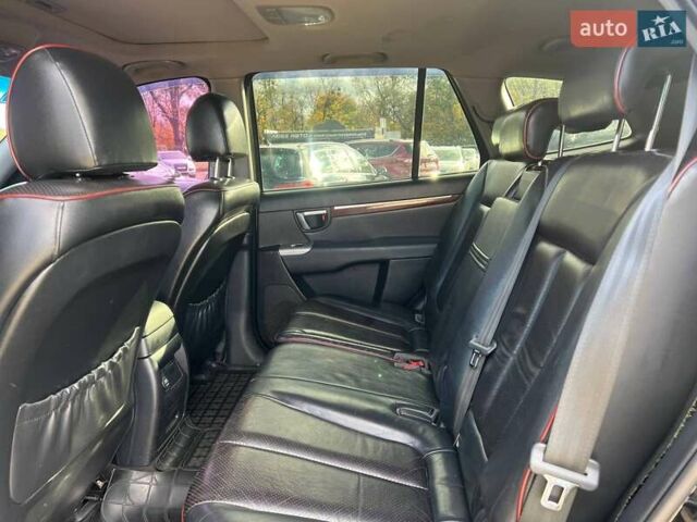 Черный Хендай Санта Фе, объемом двигателя 2.7 л и пробегом 208 тыс. км за 8700 $, фото 12 на Automoto.ua