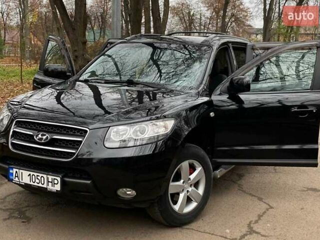 Черный Хендай Санта Фе, объемом двигателя 2.7 л и пробегом 307 тыс. км за 8900 $, фото 12 на Automoto.ua
