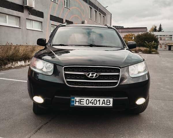 Хендай Санта Фе 2008 в Кропивницком (Кировограде) на Automoto.ua Черный Хендай Санта Фе, объемом двигателя 2.2 л и пробегом 223 тыс. км за 8799 $, фото 2 на Automoto.ua