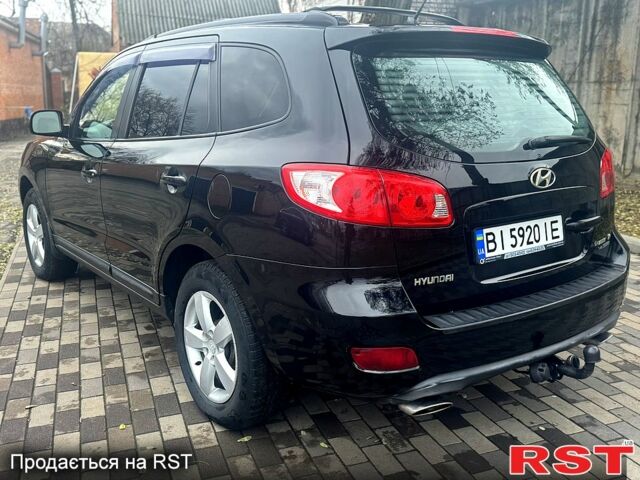 Черный Хендай Санта Фе, объемом двигателя 2.7 л и пробегом 217 тыс. км за 7900 $, фото 5 на Automoto.ua