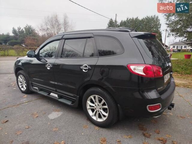 Черный Хендай Санта Фе, объемом двигателя 2.19 л и пробегом 220 тыс. км за 12000 $, фото 4 на Automoto.ua