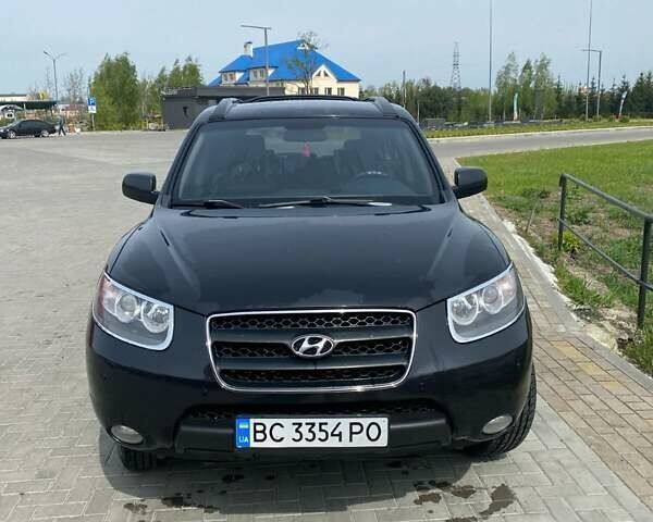 Черный Хендай Санта Фе, объемом двигателя 2.2 л и пробегом 245 тыс. км за 7700 $, фото 1 на Automoto.ua