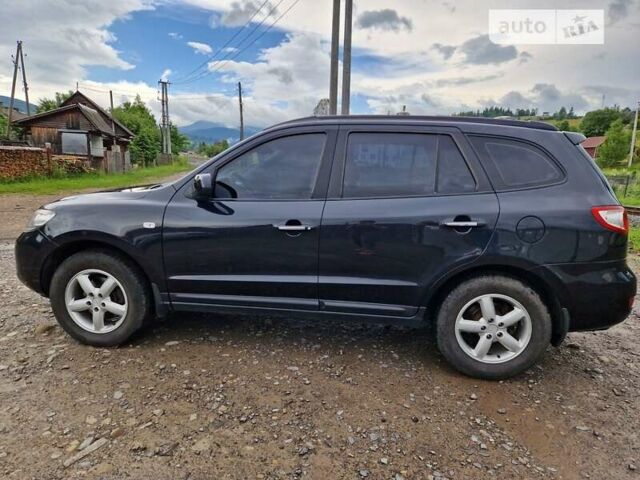Черный Хендай Санта Фе, объемом двигателя 2.2 л и пробегом 650 тыс. км за 7800 $, фото 2 на Automoto.ua