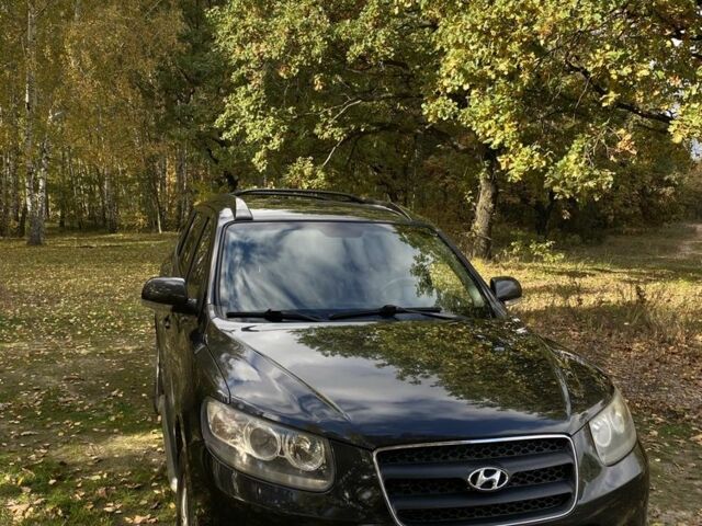 Черный Хендай Санта Фе, объемом двигателя 2.2 л и пробегом 267 тыс. км за 10000 $, фото 1 на Automoto.ua