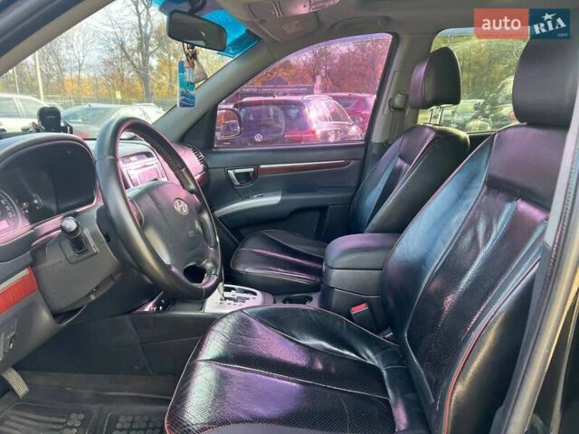 Черный Хендай Санта Фе, объемом двигателя 2.7 л и пробегом 208 тыс. км за 8700 $, фото 9 на Automoto.ua