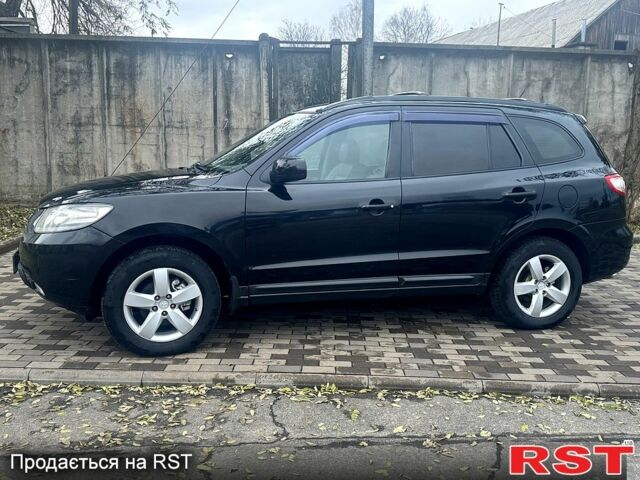 Черный Хендай Санта Фе, объемом двигателя 2.7 л и пробегом 217 тыс. км за 7900 $, фото 2 на Automoto.ua
