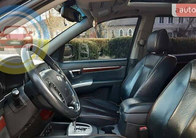 Черный Хендай Санта Фе, объемом двигателя 2.2 л и пробегом 230 тыс. км за 10700 $, фото 11 на Automoto.ua