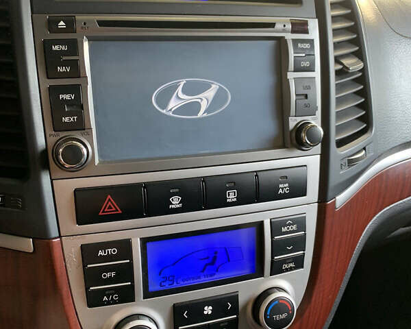 Черный Хендай Санта Фе, объемом двигателя 2.2 л и пробегом 245 тыс. км за 10500 $, фото 16 на Automoto.ua