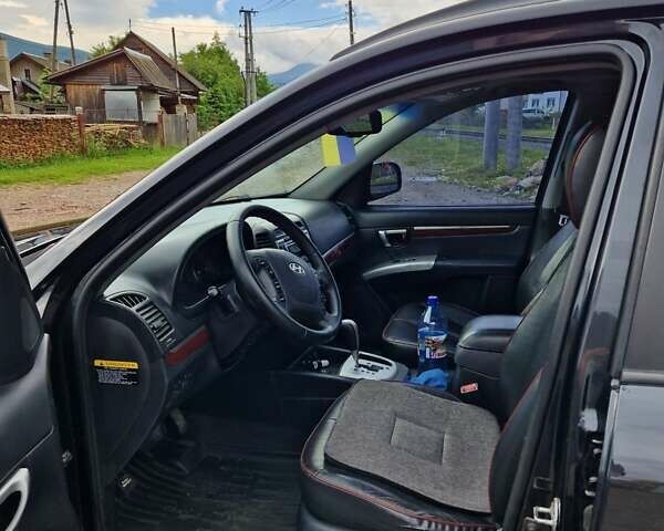 Черный Хендай Санта Фе, объемом двигателя 2.2 л и пробегом 650 тыс. км за 7800 $, фото 5 на Automoto.ua