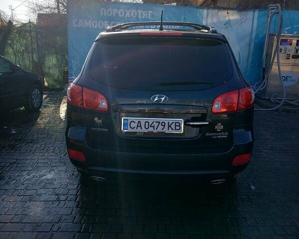 Черный Хендай Санта Фе, объемом двигателя 2.7 л и пробегом 283 тыс. км за 9500 $, фото 5 на Automoto.ua