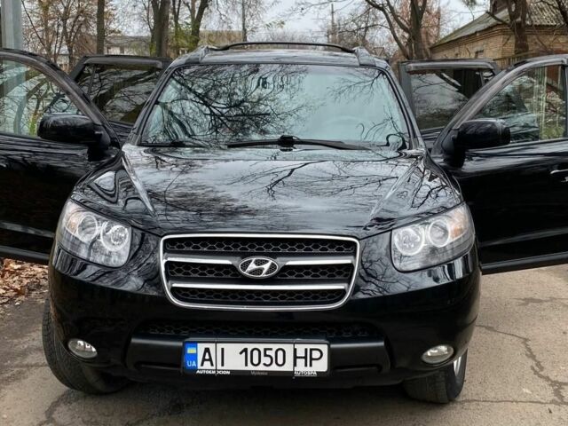 Черный Хендай Санта Фе, объемом двигателя 2.7 л и пробегом 307 тыс. км за 8900 $, фото 9 на Automoto.ua