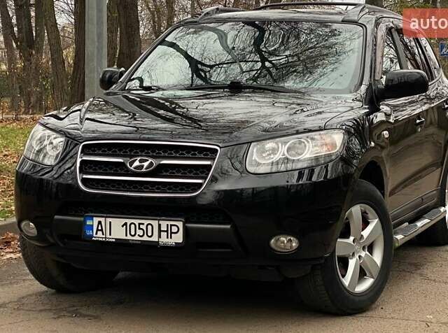 Черный Хендай Санта Фе, объемом двигателя 2.7 л и пробегом 307 тыс. км за 8900 $, фото 4 на Automoto.ua
