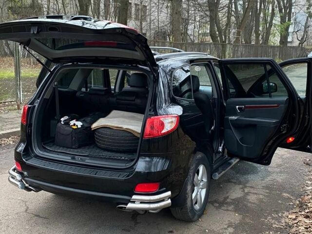 Черный Хендай Санта Фе, объемом двигателя 2.7 л и пробегом 307 тыс. км за 8900 $, фото 12 на Automoto.ua