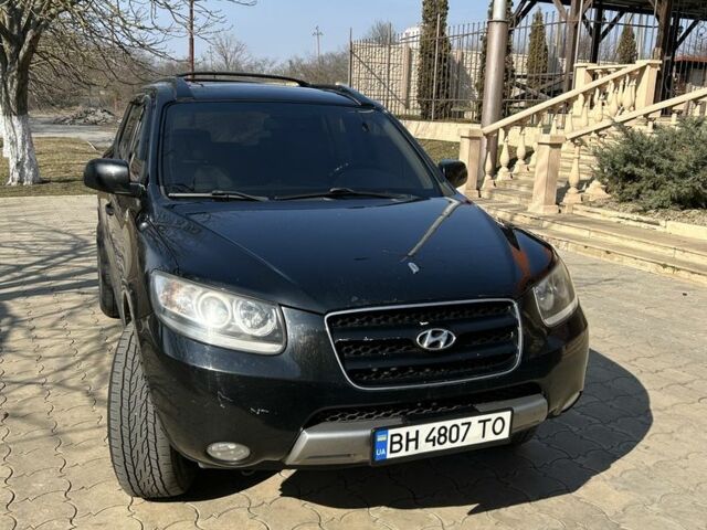 Черный Хендай Санта Фе, объемом двигателя 2.7 л и пробегом 320 тыс. км за 8500 $, фото 2 на Automoto.ua