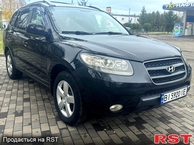 Черный Хендай Санта Фе, объемом двигателя 2.7 л и пробегом 217 тыс. км за 7900 $, фото 1 на Automoto.ua
