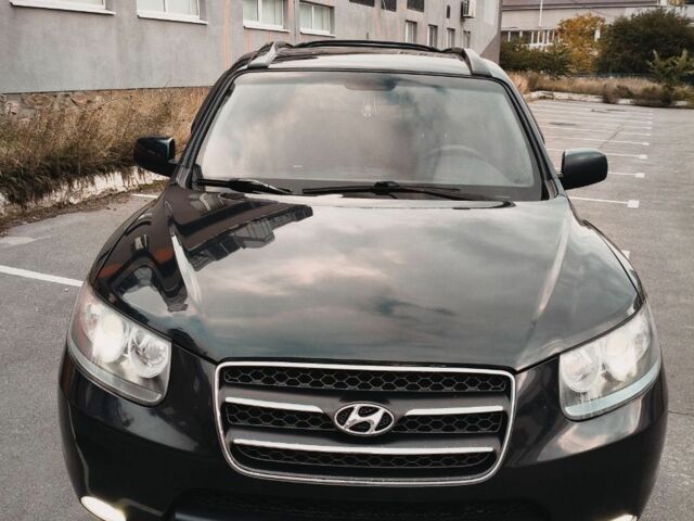 Черный Хендай Санта Фе, объемом двигателя 2.2 л и пробегом 222 тыс. км за 8799 $, фото 2 на Automoto.ua