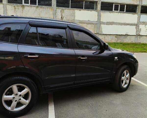Хендай Санта Фе 2008 в Кропивницком (Кировограде) на Automoto.ua Черный Хендай Санта Фе, объемом двигателя 2.2 л и пробегом 223 тыс. км за 8799 $, фото 3 на Automoto.ua