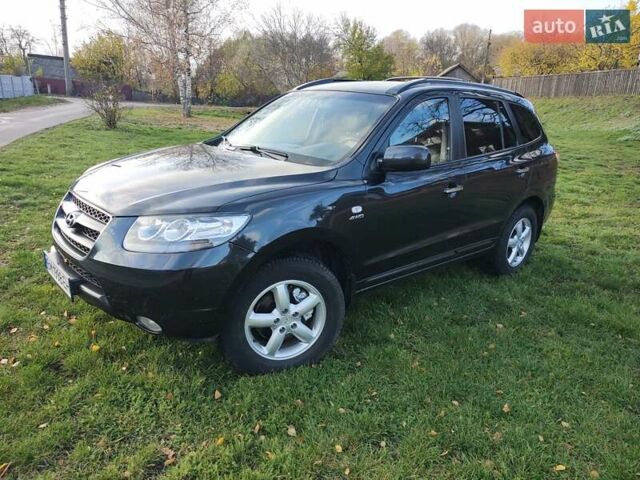 Черный Хендай Санта Фе, объемом двигателя 2.19 л и пробегом 181 тыс. км за 11000 $, фото 19 на Automoto.ua