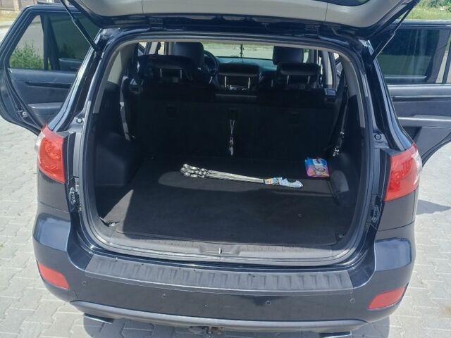 Черный Хендай Санта Фе, объемом двигателя 2.2 л и пробегом 258 тыс. км за 10500 $, фото 6 на Automoto.ua