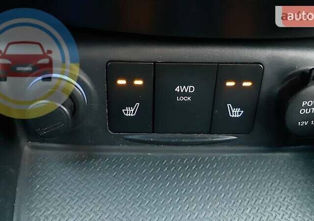 Черный Хендай Санта Фе, объемом двигателя 2.2 л и пробегом 230 тыс. км за 10700 $, фото 12 на Automoto.ua