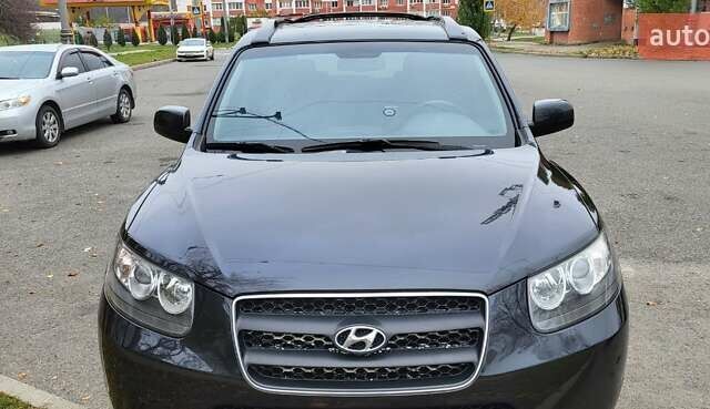 Черный Хендай Санта Фе, объемом двигателя 2.7 л и пробегом 182 тыс. км за 10000 $, фото 2 на Automoto.ua