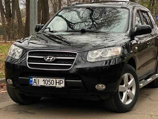 Черный Хендай Санта Фе, объемом двигателя 2.7 л и пробегом 307 тыс. км за 8900 $, фото 3 на Automoto.ua