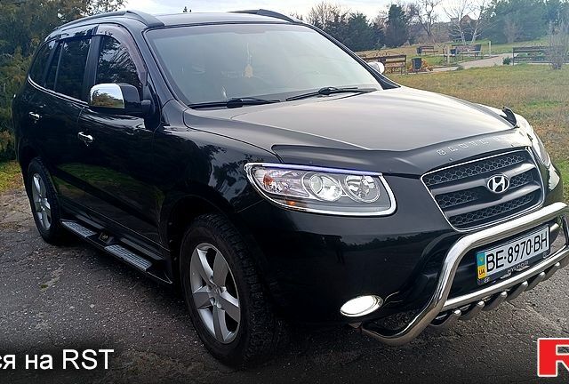 Черный Хендай Санта Фе, объемом двигателя 2.7 л и пробегом 107 тыс. км за 9300 $, фото 2 на Automoto.ua
