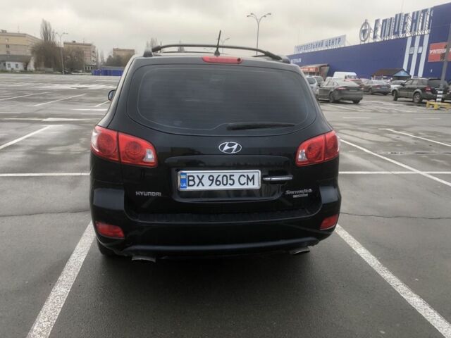 Черный Хендай Санта Фе, объемом двигателя 2.2 л и пробегом 242 тыс. км за 9600 $, фото 2 на Automoto.ua