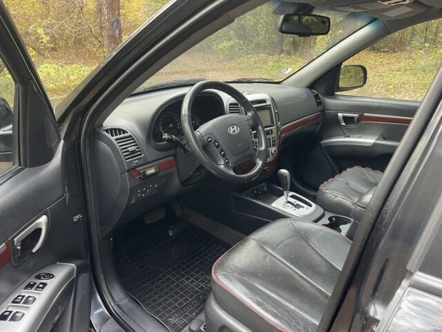 Черный Хендай Санта Фе, объемом двигателя 2.2 л и пробегом 200 тыс. км за 6000 $, фото 7 на Automoto.ua