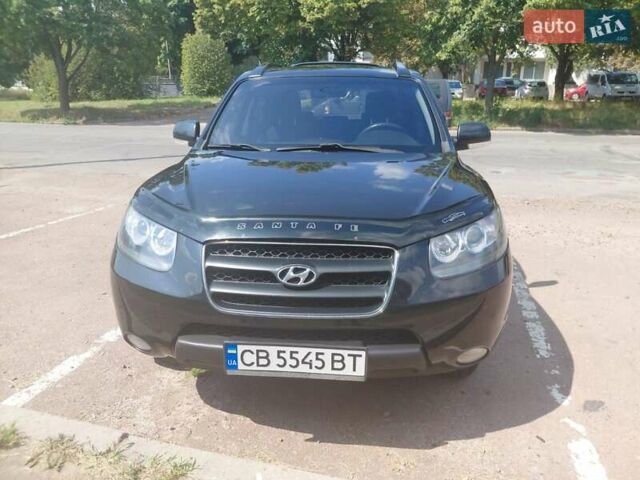 Черный Хендай Санта Фе, объемом двигателя 2.68 л и пробегом 300 тыс. км за 10200 $, фото 6 на Automoto.ua