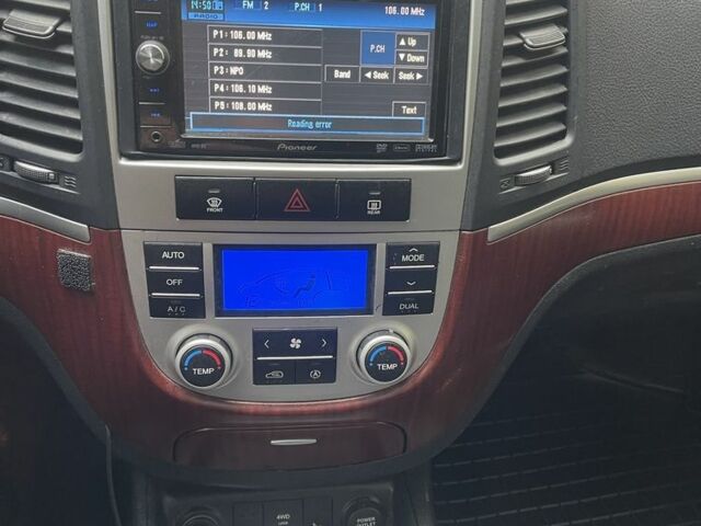 Черный Хендай Санта Фе, объемом двигателя 2.2 л и пробегом 200 тыс. км за 6000 $, фото 13 на Automoto.ua